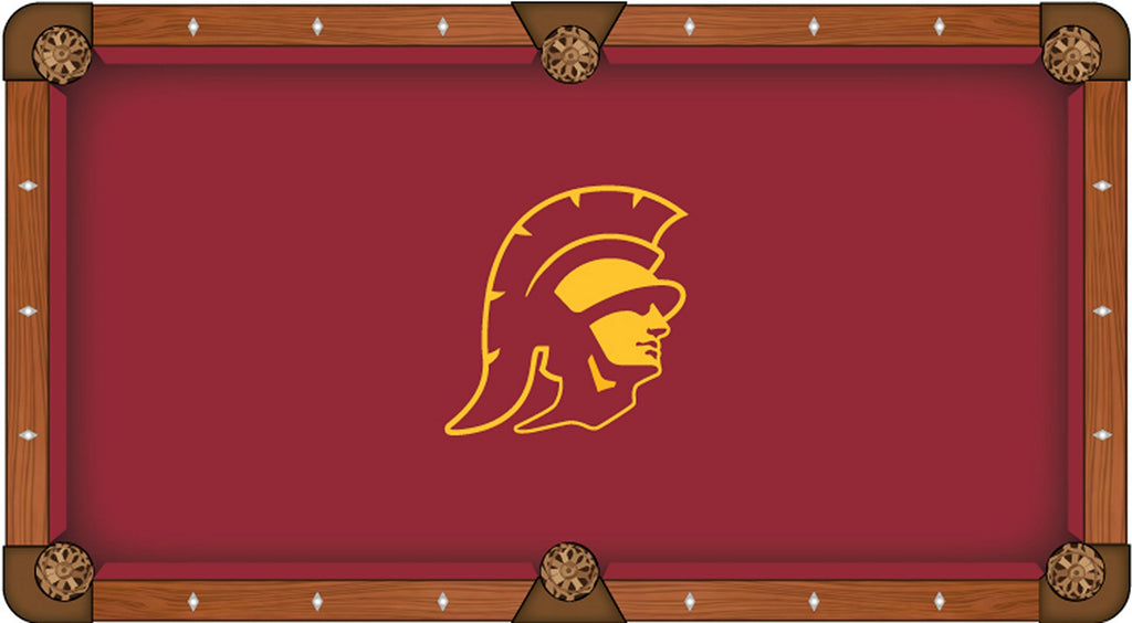 Usc Trojans Pool Table Cloth-8'"