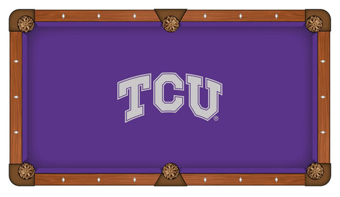 Tcu Pool Table Cloth-8'"