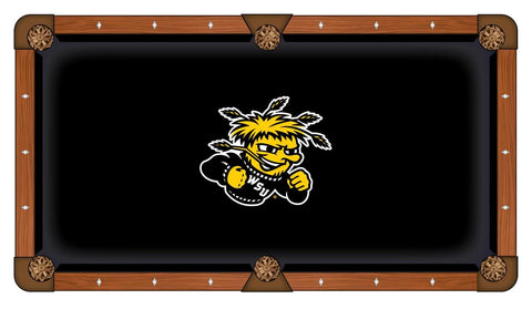 Wichita State Pool Table Cloth-8'"