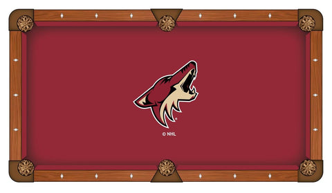 Arizona Coyotes Pool Table Cloth-9'"