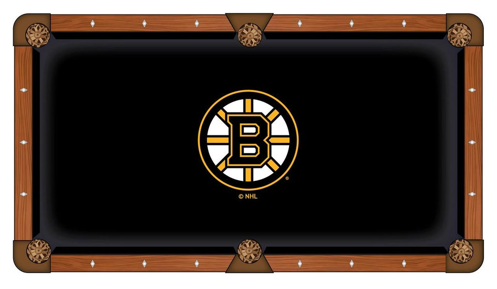 Boston Bruins Pool Table Cloth-9'"