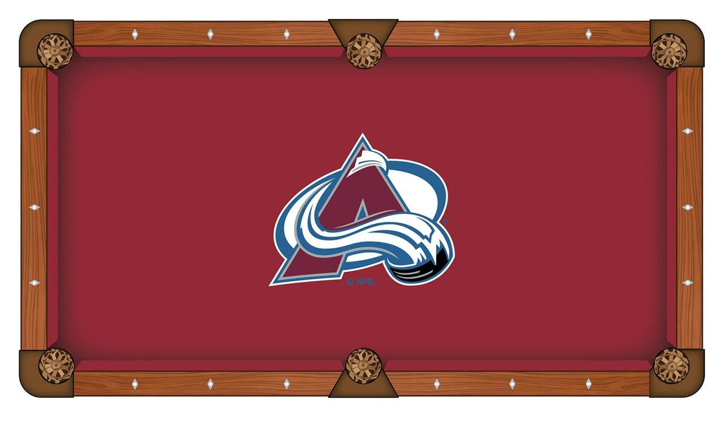 Colorado Avalanche Pool Table Cloth-9'"