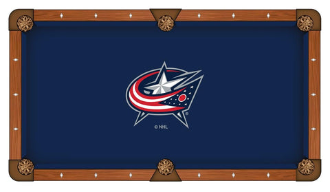 Columbus Blue Jackets Pool Table Cloth-9'"