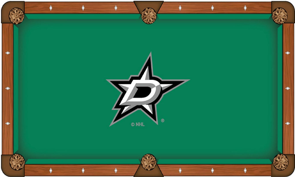 Dallas Stars Pool Table Cloth-9'"