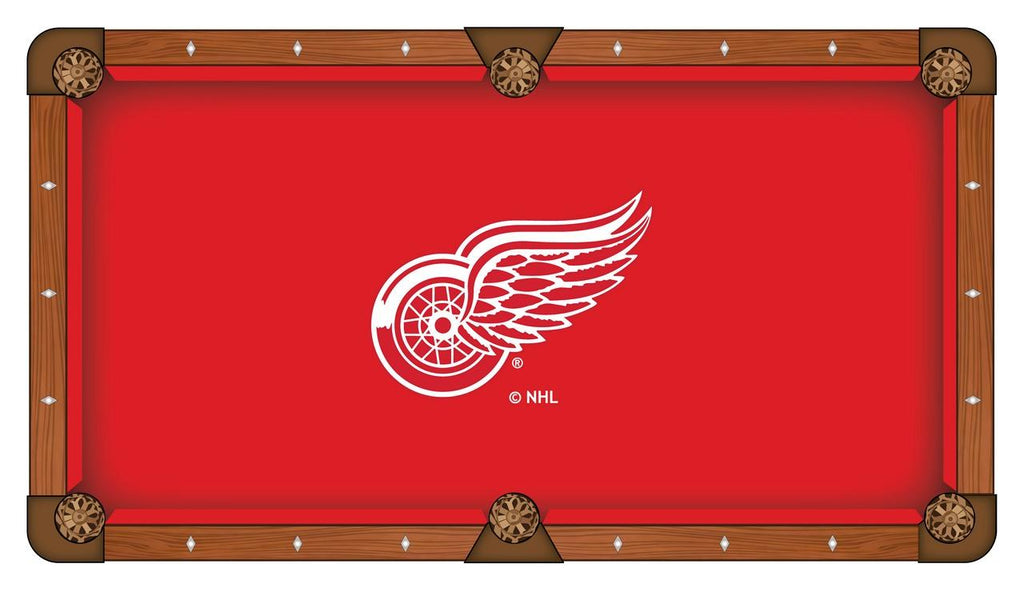 Detroit Red Wings Pool Table Cloth-9'"