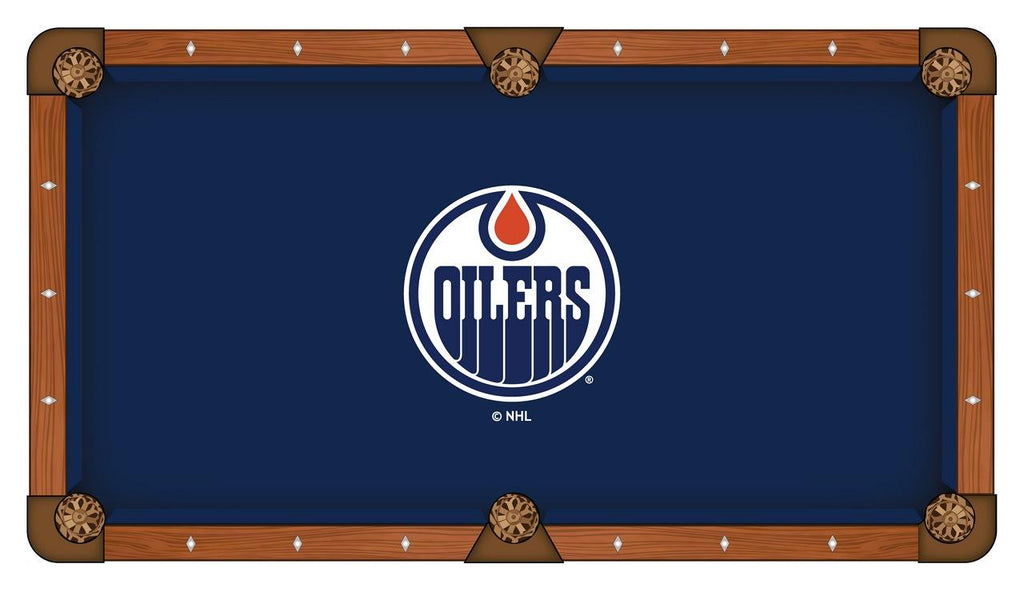 Edmonton Oilers Pool Table Cloth-9'"