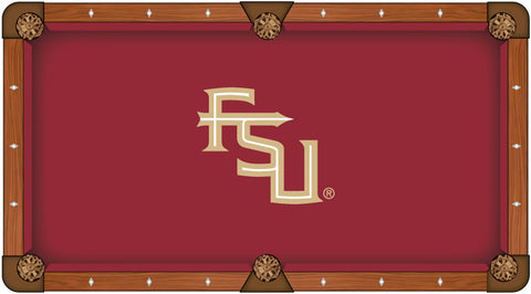 Florida State (script) Pool Table Cloth-9'"