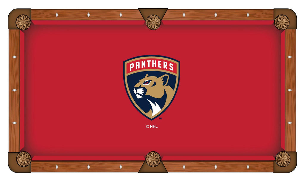 Florida Panthers Pool Table Cloth-9'"