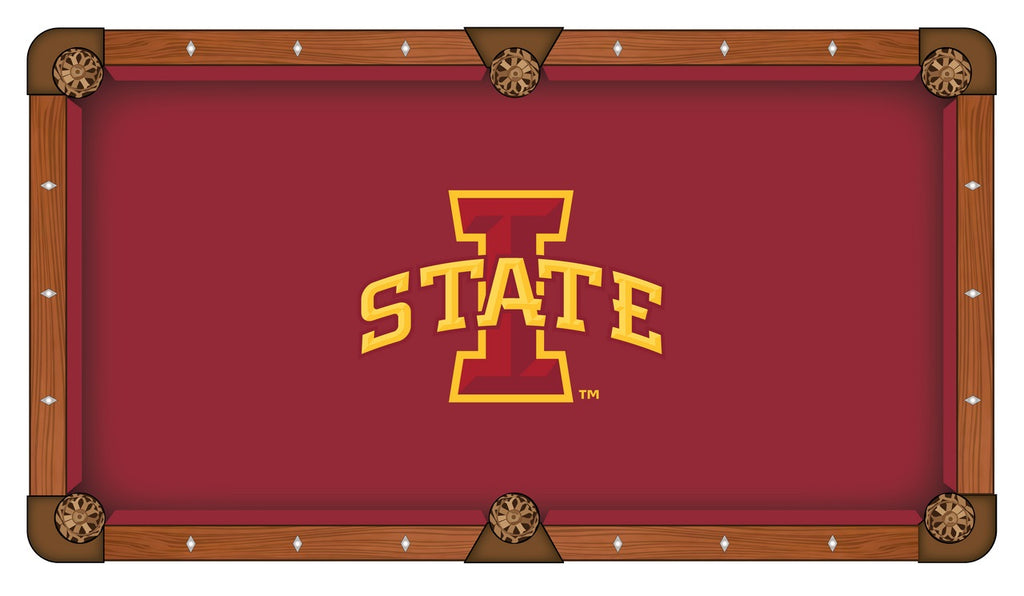 Iowa State Pool Table Cloth-9'"