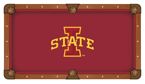 Iowa State Pool Table Cloth-9'"