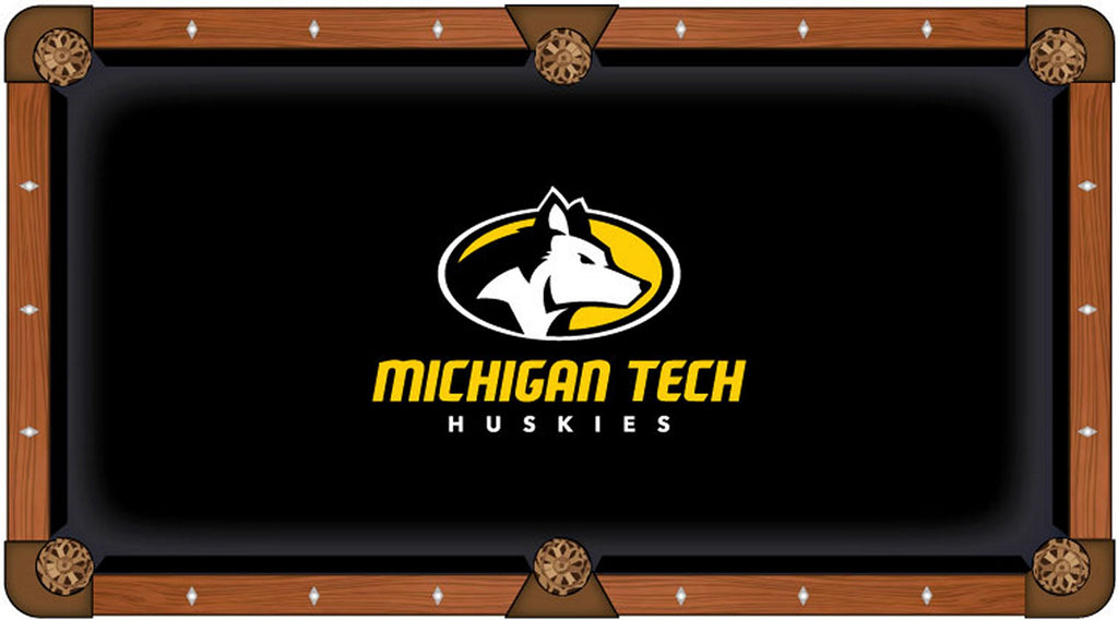 Michigan Tech Pool Table Cloth-9'"