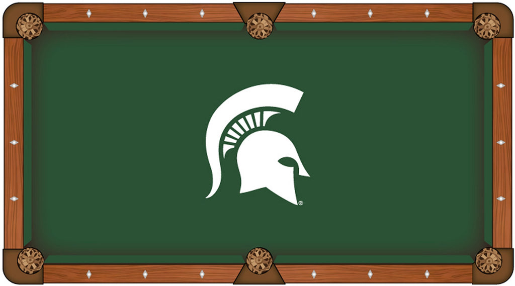 Michigan State Pool Table Cloth-9'"