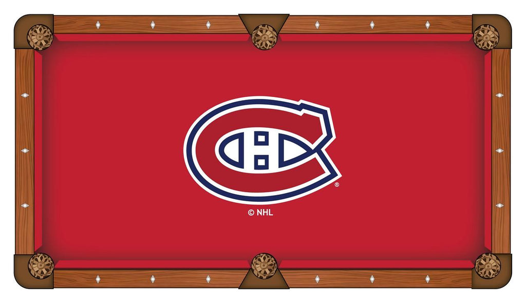 Montreal Canadiens Pool Table Cloth-9'"