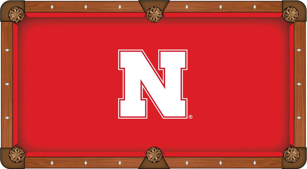 Nebraska Pool Table Cloth-9'"