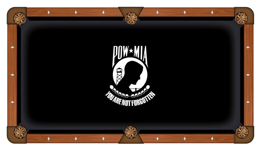 Pow-mia Pool Table Cloth-9'"