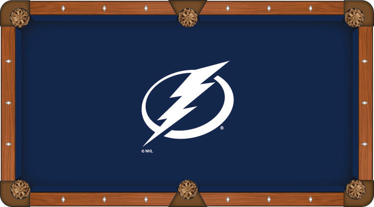 Tampa Bay Lightning Pool Table Cloth-9'"