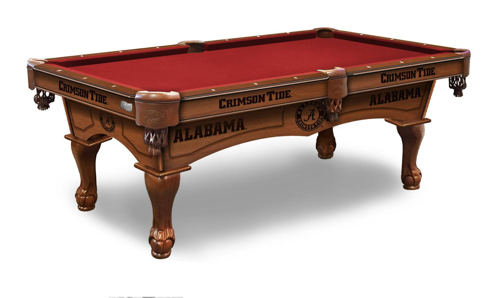 Alabama 8' Pool Table