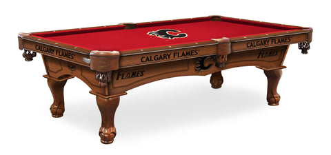 Calgary Flames 8' Pool Table