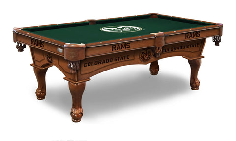 Colorado State 8' Pool Table