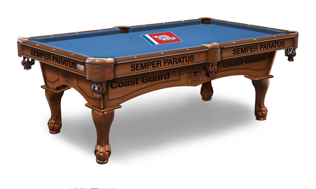 U.s. Coast Guard 8' Pool Table