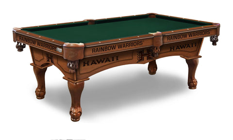 University Of Hawaii 8' Pool Table