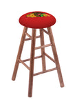 Chicago Blackhawks Stool W-red Background