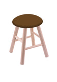 Maple Vanity Stool In Natural Finish With Canter Thatch Seat