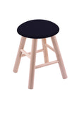 Maple Vanity Stool In Natural Finish With Canter Twilight Seat