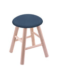 Maple Vanity Stool In Natural Finish With Rein Bay Seat