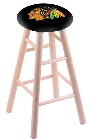 Chicago Blackhawks Stool W-black Background