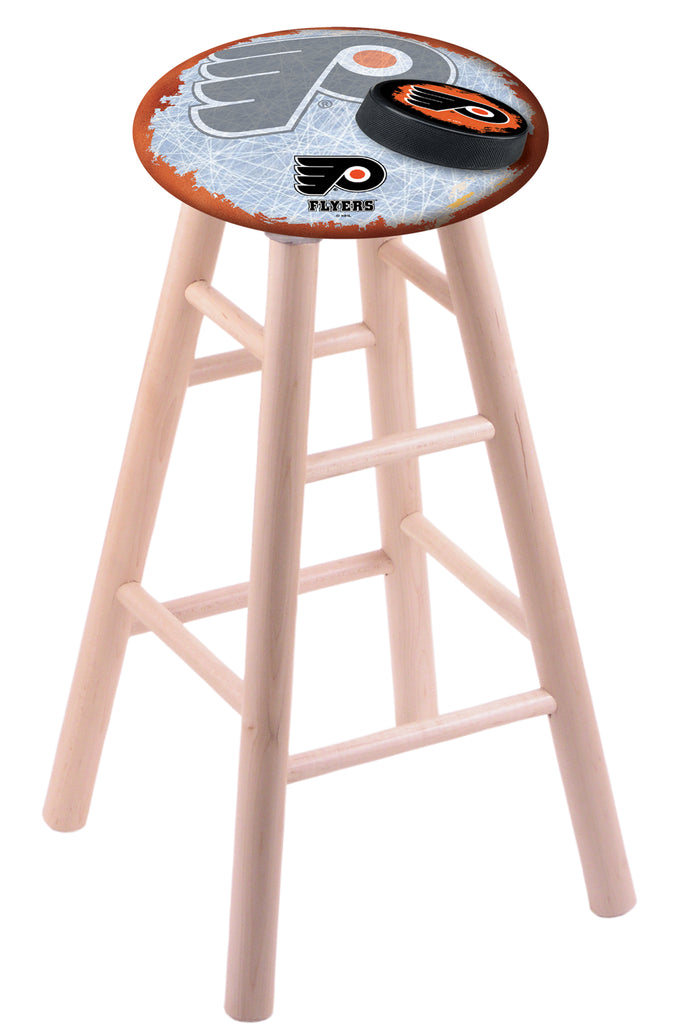 Philadelphia Flyers Stool W-orange Background