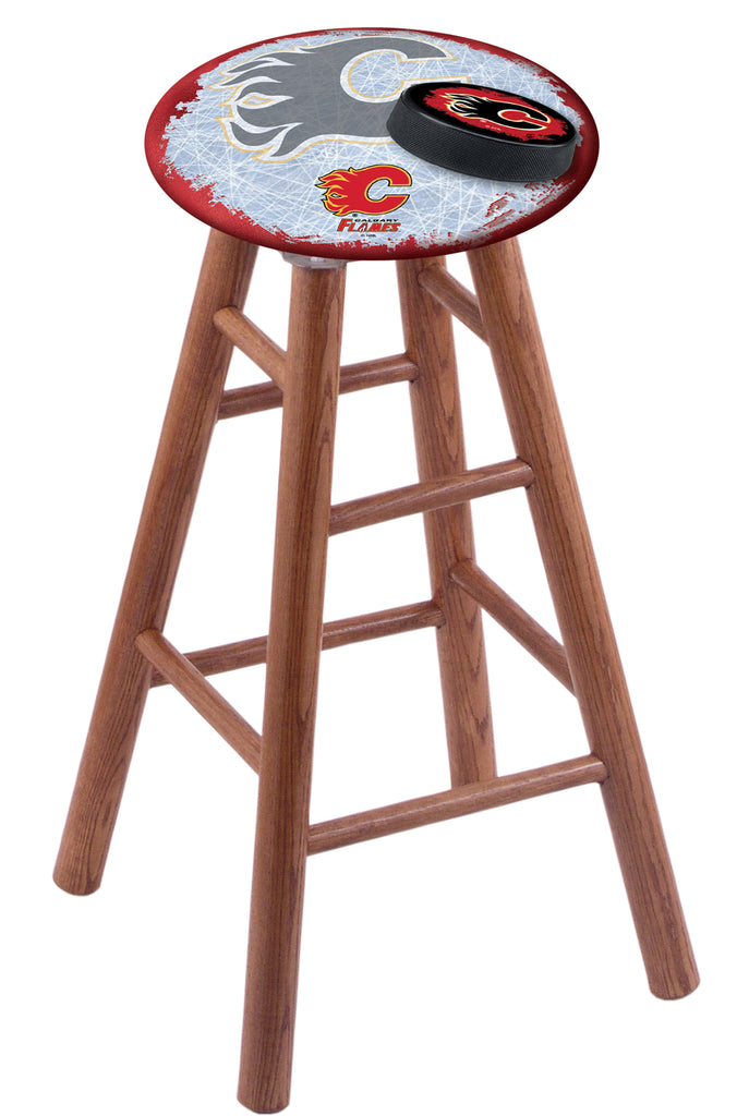 Calgary Flames Stool