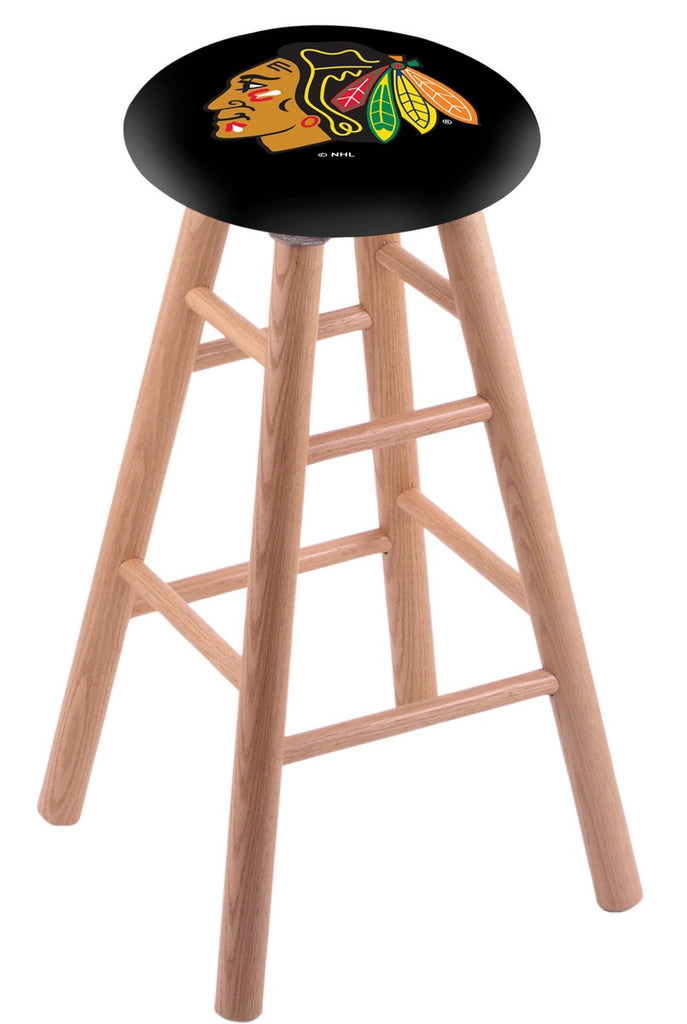 Chicago Blackhawks Stool W-black Background