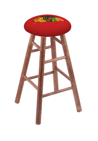 Chicago Blackhawks Counter Stool W-red Background