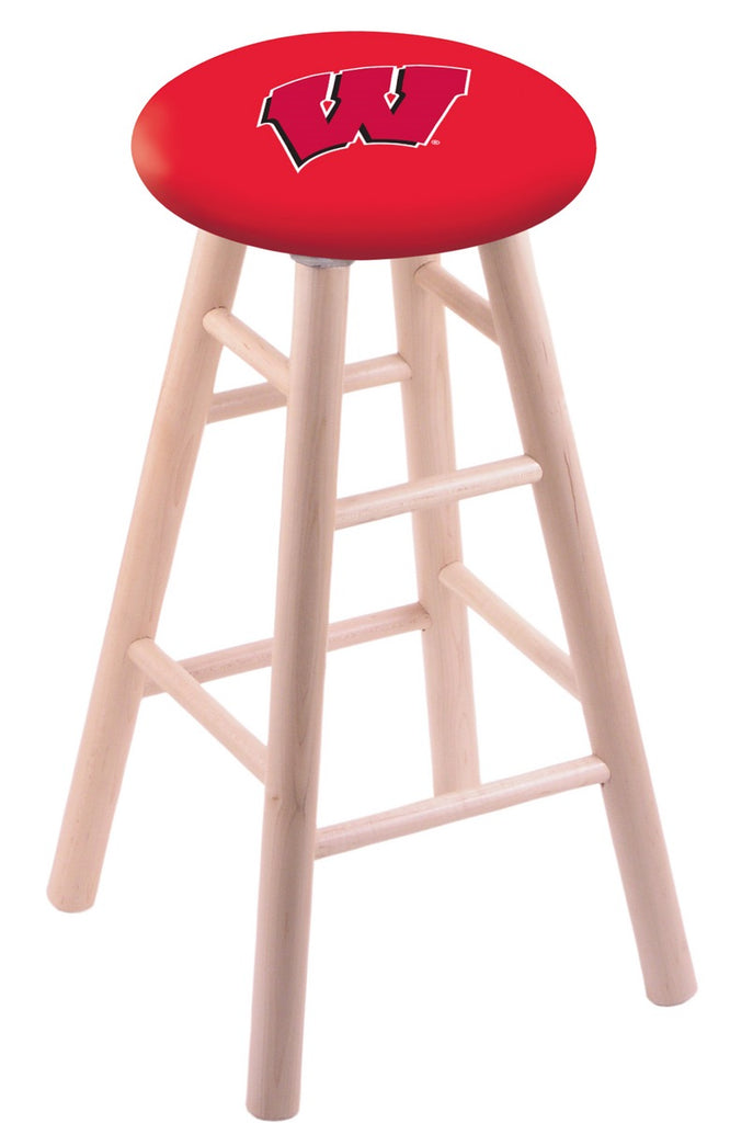 Wisconsin "w" Counter Stool