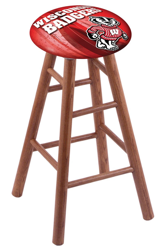Wisconsin "badger" Bar Stool