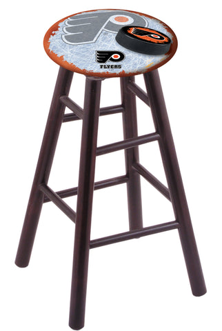 Philadelphia Flyers Extra-tall Bar Stool W-orange Background