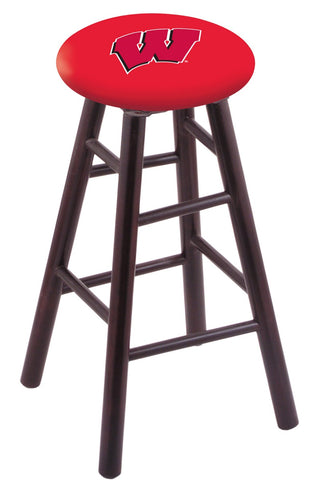 Wisconsin "w" Extra-tall Bar Stool
