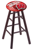 Wisconsin "w" Extra-tall Bar Stool