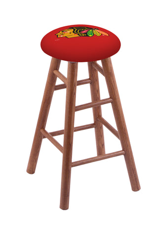 Chicago Blackhawks Extra-tall Bar Stool W-red Background