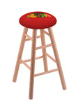 Chicago Blackhawks Extra-tall Bar Stool W-red Background