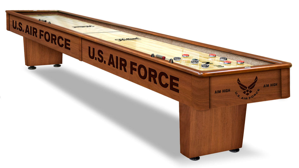 U.s. Air Force 12' Shuffleboard Table