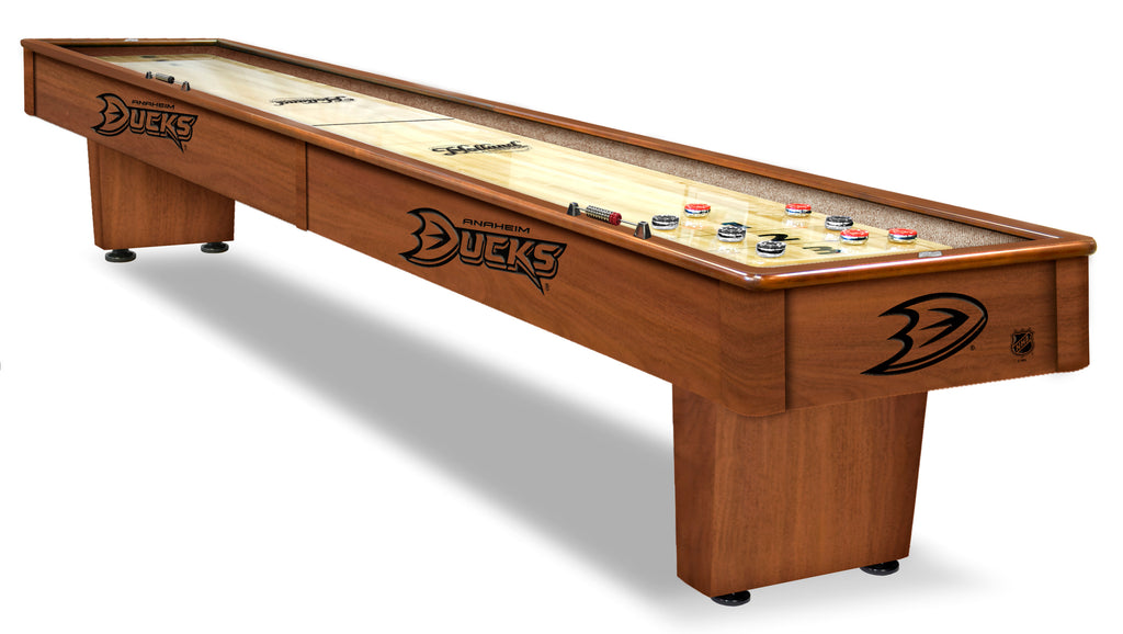 Anaheim Ducks 12' Shuffleboard Table