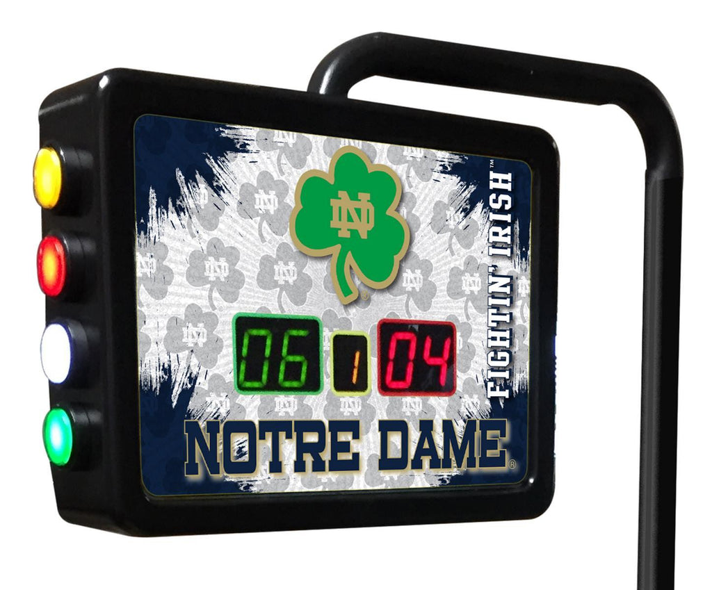 Notre Dame (shamrock) Electronic Shuffleboard Scoring Unit