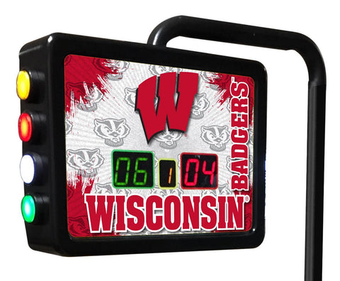 Wisconsin "w" Electronic Shuffleboard Scoring Unit