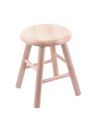 Maple Vanity Stool In Natural Finish