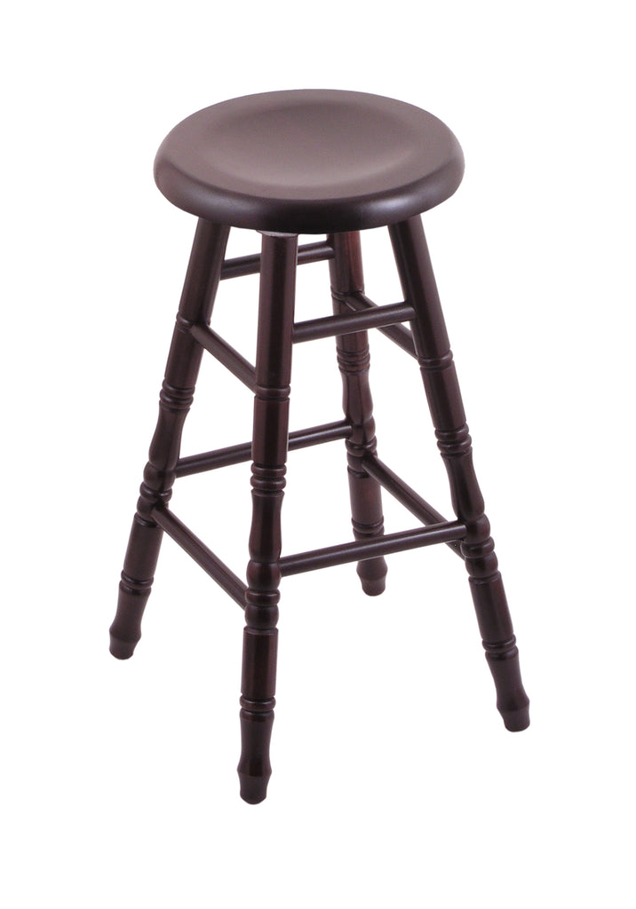 Maple Bar Stool In Dark Cherry Finish