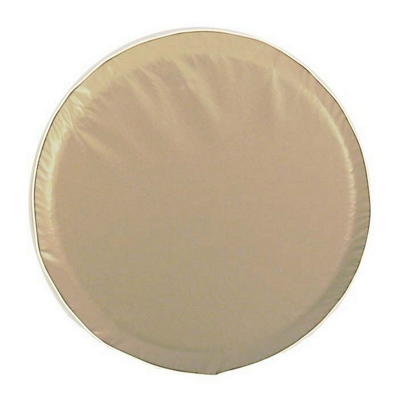 Plain Tan Tire Cover Tan