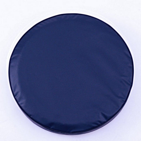 Plain Navy Blue Tire Cover Navy Blue