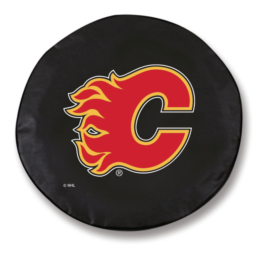 Calgary Flames Tire Cover